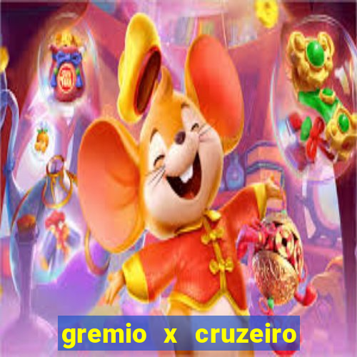 gremio x cruzeiro ao vivo hd